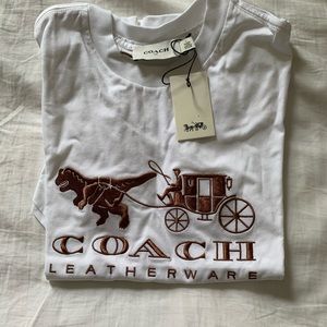 Coach White T-shirt